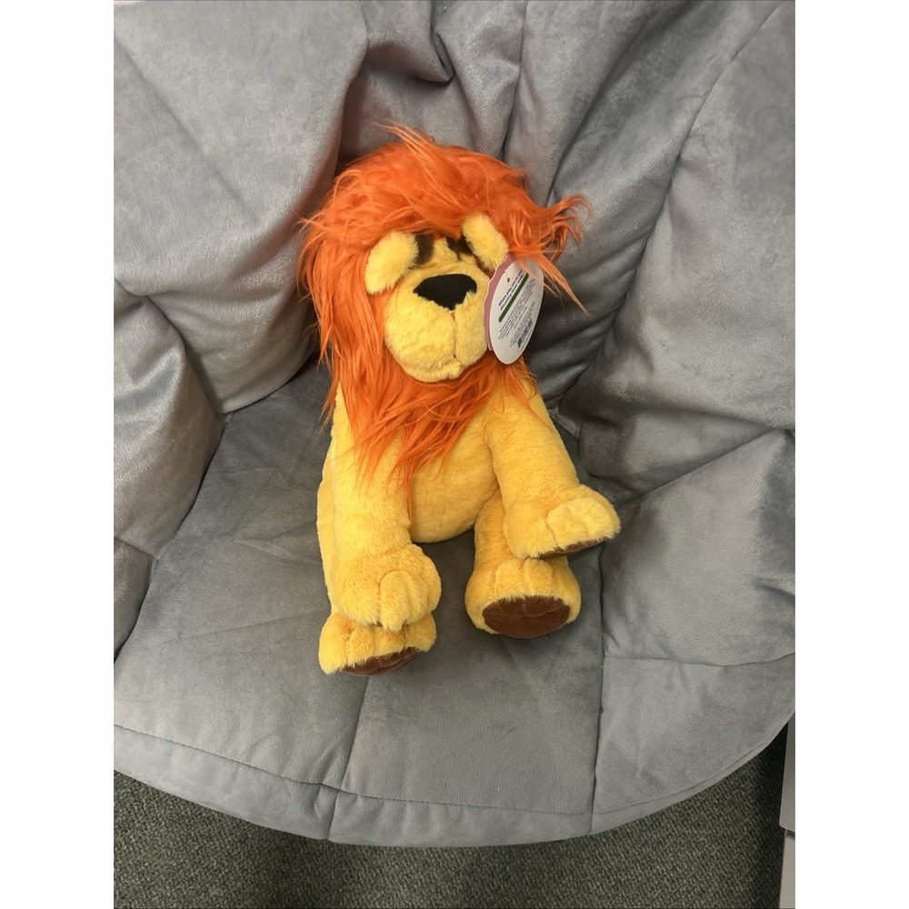 Gigglescape Plush Lion Target 12" Stuffed Animal Yellow Orange Kidcore Toy